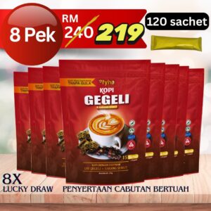 8 PACK KOPI GEGELI